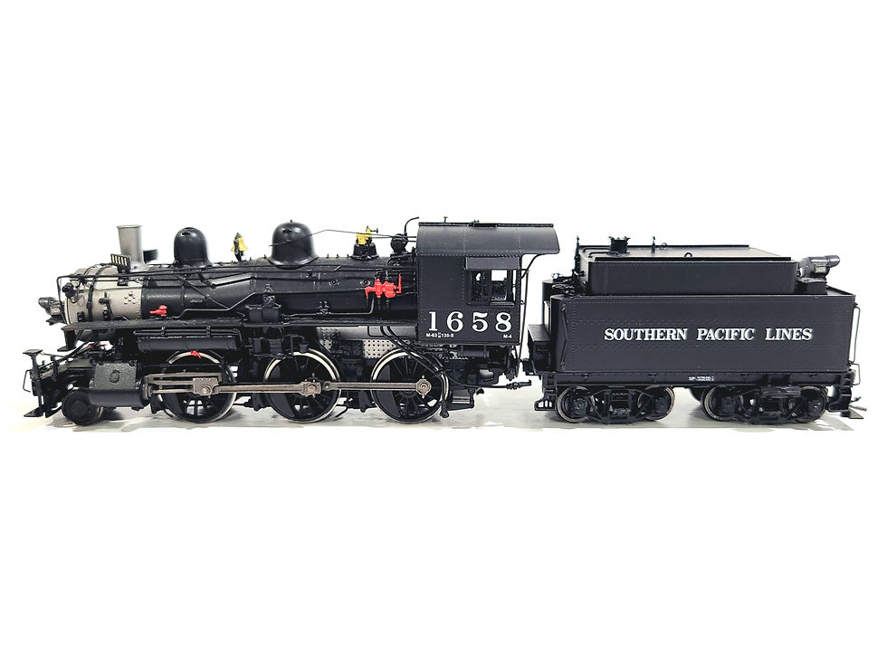 Thumbnail: Precision PSC SP 2-6-4 M-4 Mogul Southern Pacific #1658 HO Brass Model #17366-1