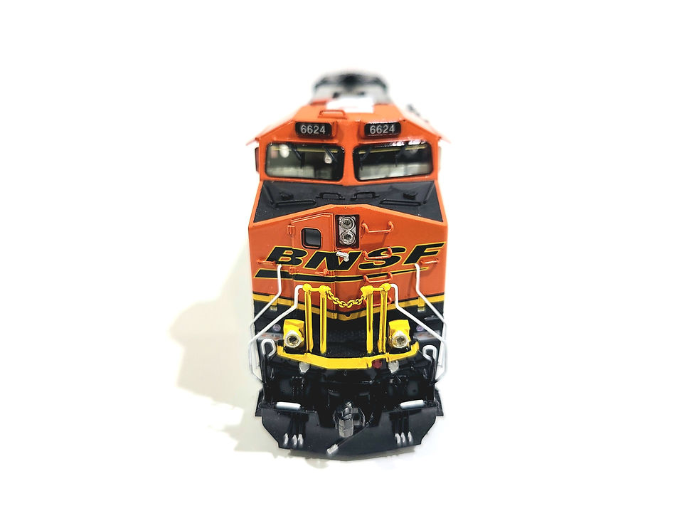 Thumbnail: Overland OMI BNSF ES44C4 Burlington Northern Santa #6624 HO Brass #AA-1453-5 DCC