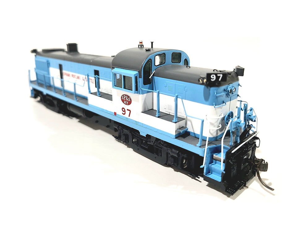 Thumbnail: Overland OMI SP&S Alco RS-3 Spokane Portland Seattle HO Brass Model #087010117.3