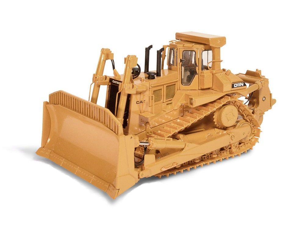Caterpillar D11N Dozer with SU-Blade and Single-Shank Ripper