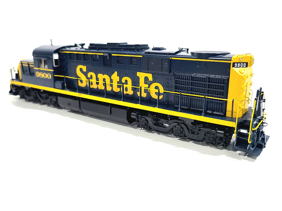 Thumbnail: Overland OMI AT&SF SF Alco RSD15 Santa Fe #9800 HO Brass Model #6904.1