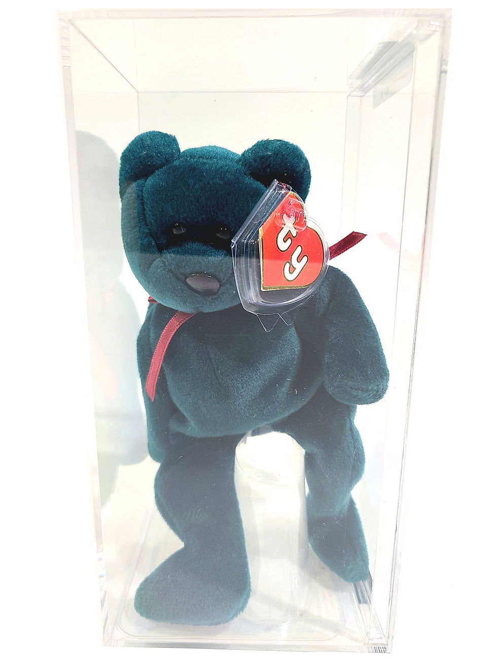 Ty Beanie Baby 2nd Gen Jade New Face NF Teddy TBB Authenticated MWMT-MQ
