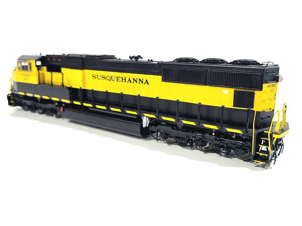 Thumbnail: Overland OMI NYS&W EMD SD70M New York Susquehanna Western #4050 HO Brass #6605.1
