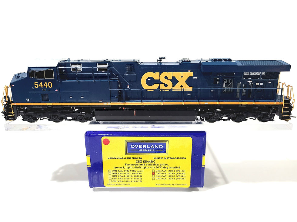 Overland OMI CSX GE ES44DC CSX Transportation #5440 HO Brass Model #AA-1429-6