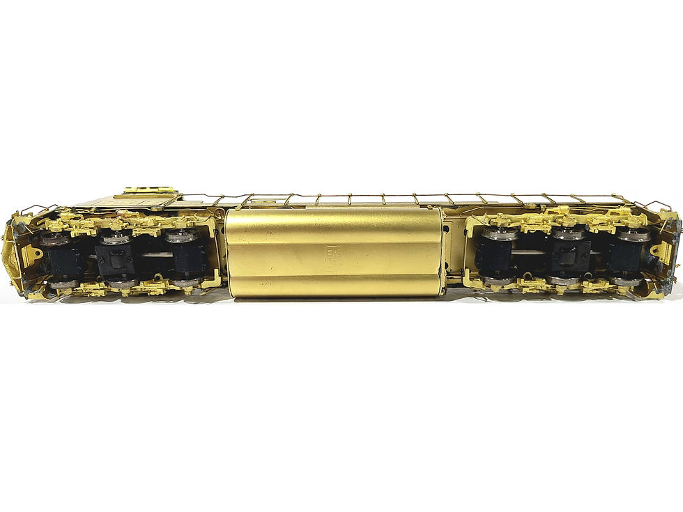 Thumbnail: Overland OMI BN EMD SD70MAC Burlington Northern HO Brass Model #5839 Unpainted
