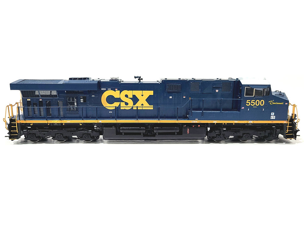 Thumbnail: Overland OMI CSX GE ES44DC CSX Transportation #5500 HO Brass Model #AA-1430-1