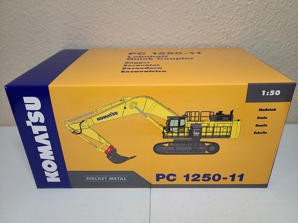 Thumbnail: Komatsu PC1250-11 Excavator with Lenhoff Quick Coupler - White