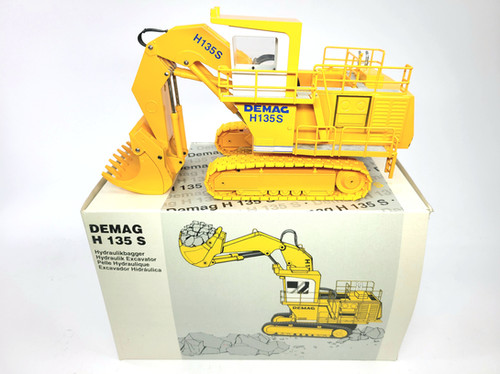 Demag H135S Mining Front Shovel - Yellow | DiecastMatt