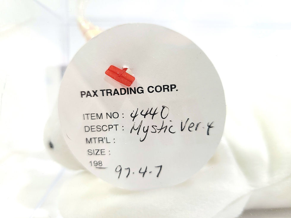 Thumbnail: Ty Beanie Baby PAX Mystic Tie-Dye Mane PROTOTYPE TBB Authenticated MQ!