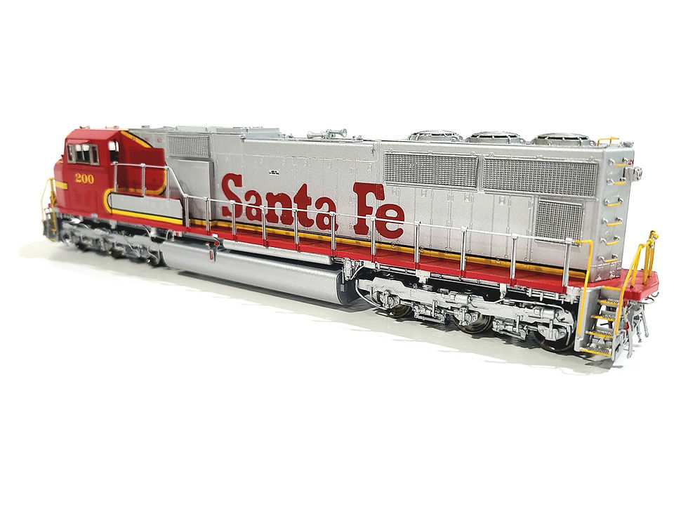 Thumbnail: Overland OMI AT&SF EMD SD75M Atchison Topeka & Santa Fe #200 HO Brass #6145.1