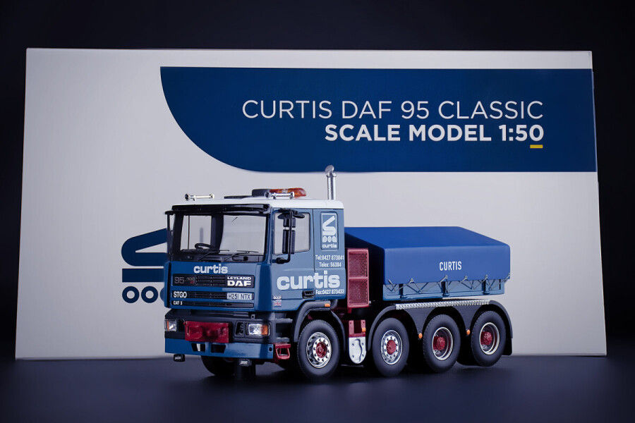 Thumbnail: Curtis DAF 95 8x4 Truck with Ballast Box - Sarens