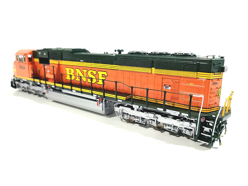 Thumbnail: Overland OMI BNSF SD70MAC Burlington Northern Santa Fe #9994 HO Brass #6622.1
