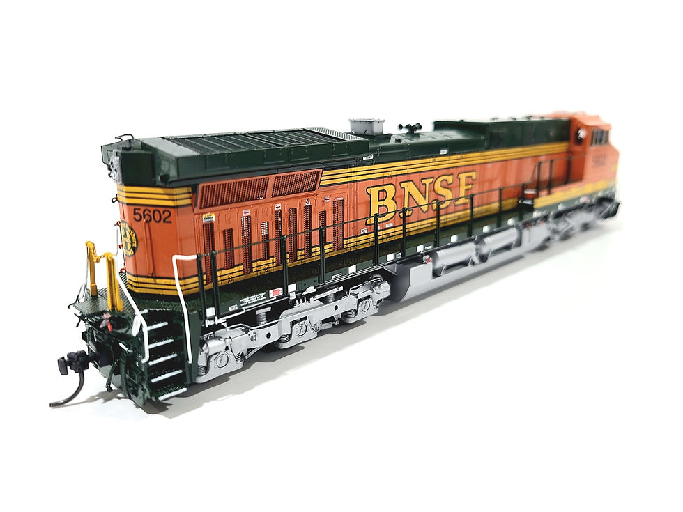 Thumbnail: Overland OMI BNSF AC4400CW Burlington Northern Santa Fe #5602 HO Brass #6577.1