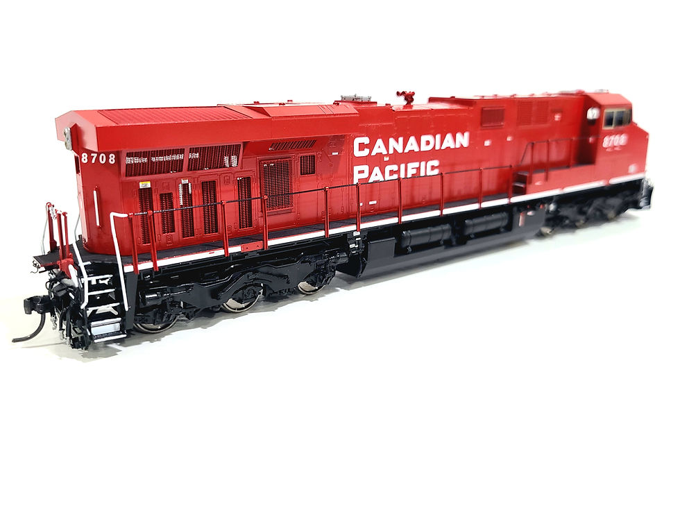 Thumbnail: Overland OMI CPR GE ES44AC Canadian Pacific Rail #8708 HO Brass #AA-1265-2 DCC