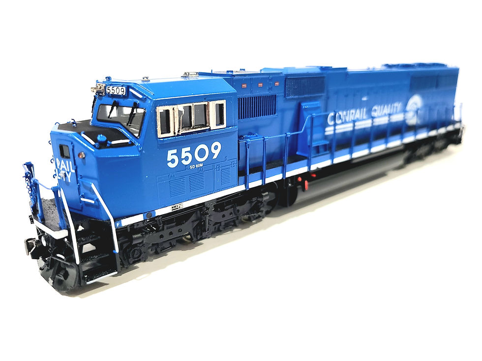 Thumbnail: Overland OMI CR EMD SD60M Conrail Railway #5509 HO Brass Model #6143.1