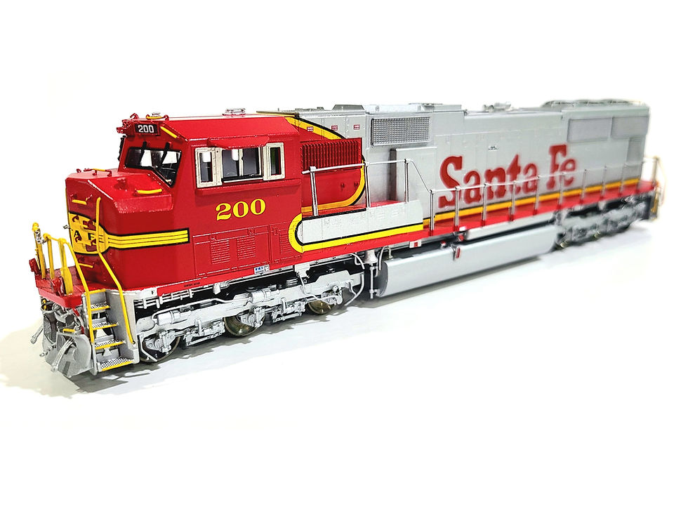 Thumbnail: Overland OMI AT&SF EMD SD75M Atchison Topeka & Santa Fe #200 HO Brass #6145.1