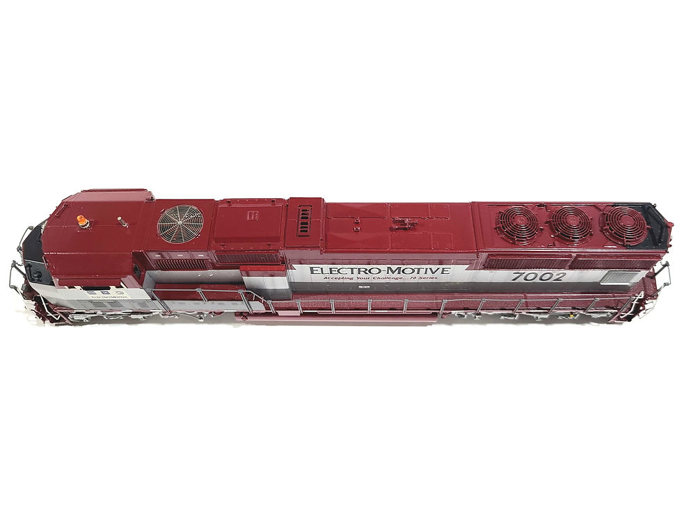 Thumbnail: Overland OMI EMD SD70M Demo Demonstrator #7002 HO Brass Model #5813.1
