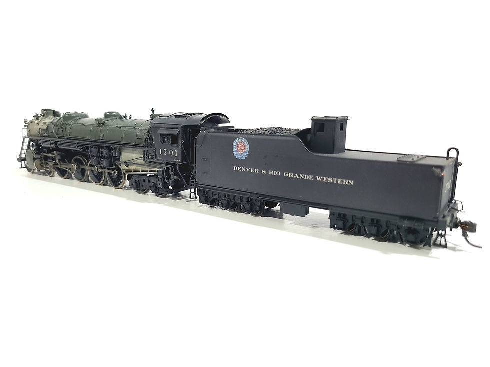 Thumbnail: Key Imports Samhongsa D&RGW M-64 Class 4-8-4 Denver Rio Grande #1701 HO Brass CP