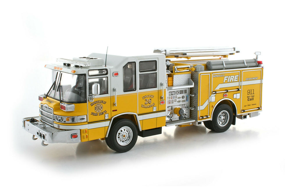 Pierce Quantum Pumper Fire Engine - Honolulu #26 Waianae