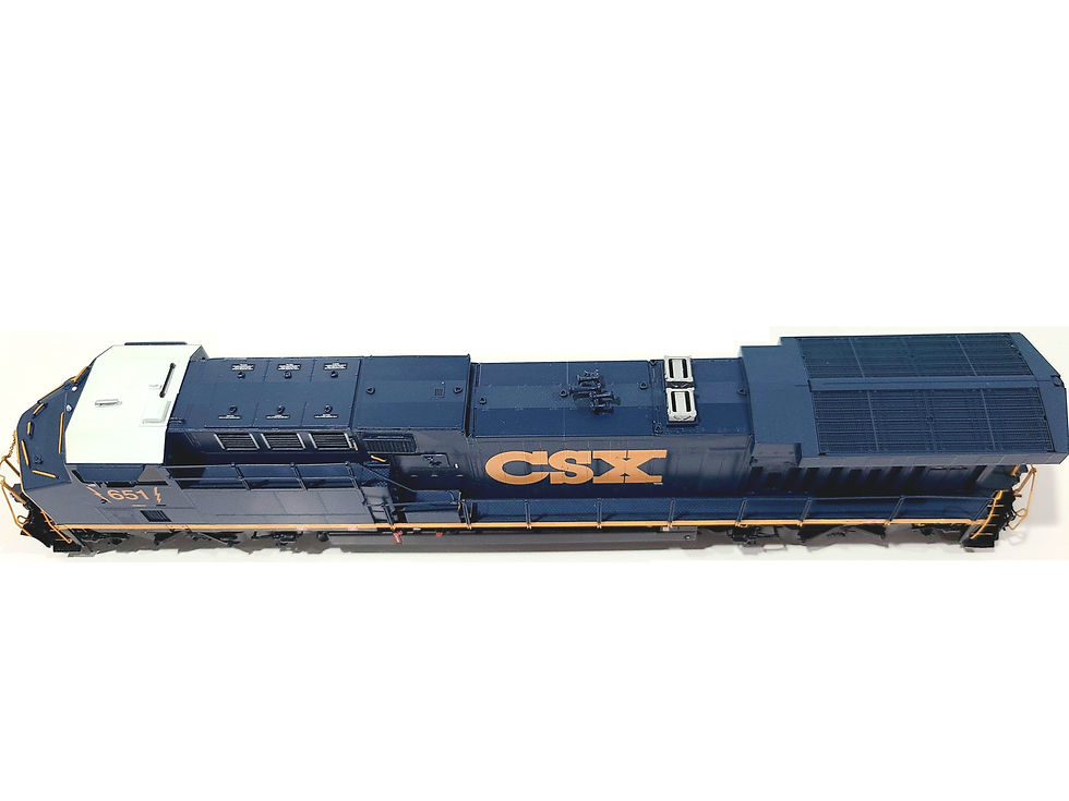 Thumbnail: Overland OMI CSX GE C60AC CSX Transportation #651 HO Brass Model #AA-6005-1