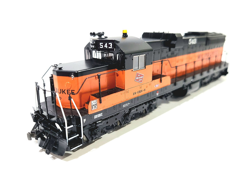 Thumbnail: Overland OMI MILW EMD SD10 Milwaukee Road #543 HO Brass Model #6781.1 DCC