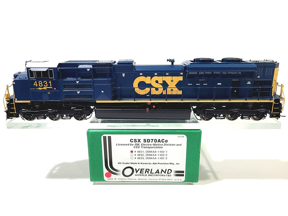 Overland OMI CSX EMD SD70ACe CSX Transportation #4831 HO Brass Model #AA-1102-1