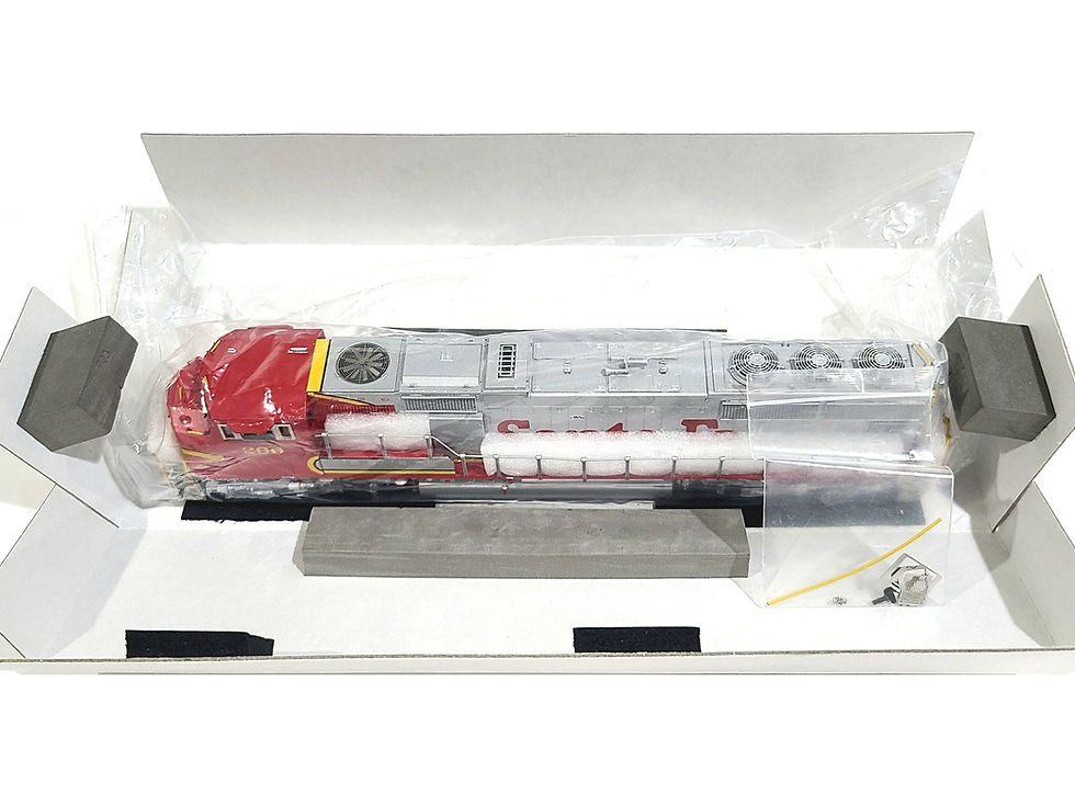 Thumbnail: Overland OMI AT&SF EMD SD75M Atchison Topeka & Santa Fe #200 HO Brass #6145.1
