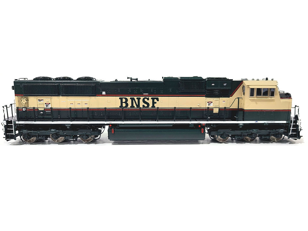 Thumbnail: Overland OMI BNSF EMD SD70MAC Burlington Northern Executive No# HO Brass #7902.2
