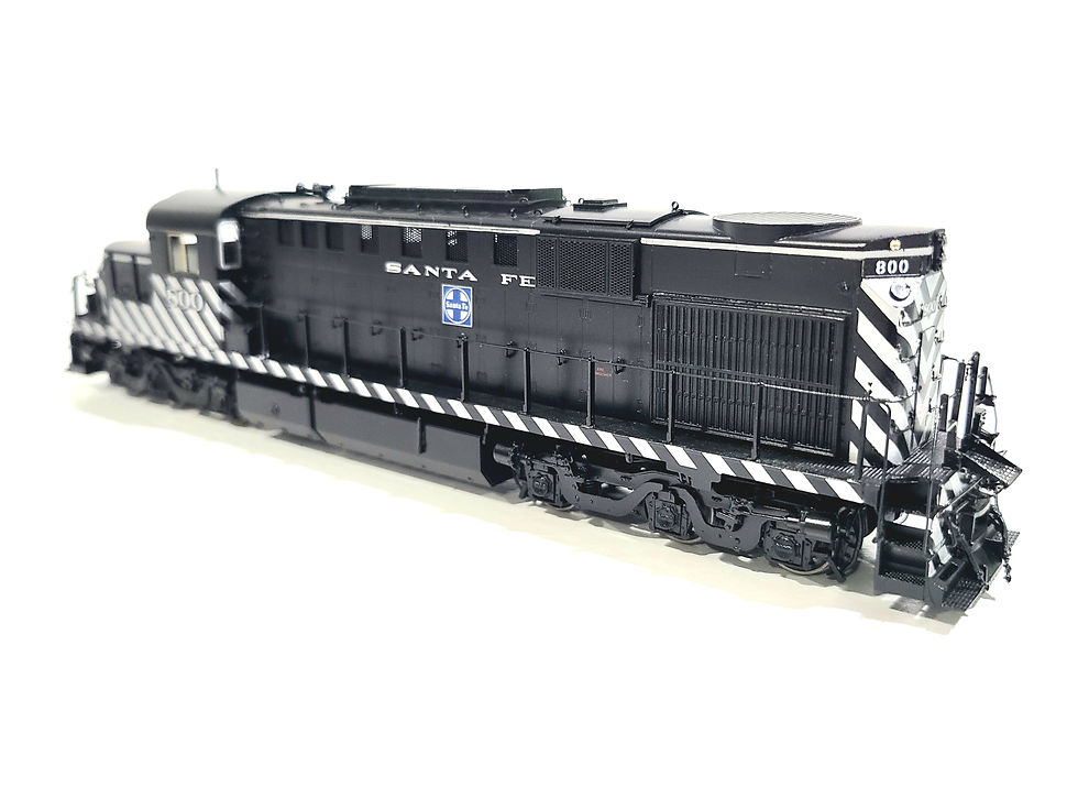 Thumbnail: Overland OMI AT&SF SF Alco RSD15 Santa Fe #800 HO Brass Model #6903.1