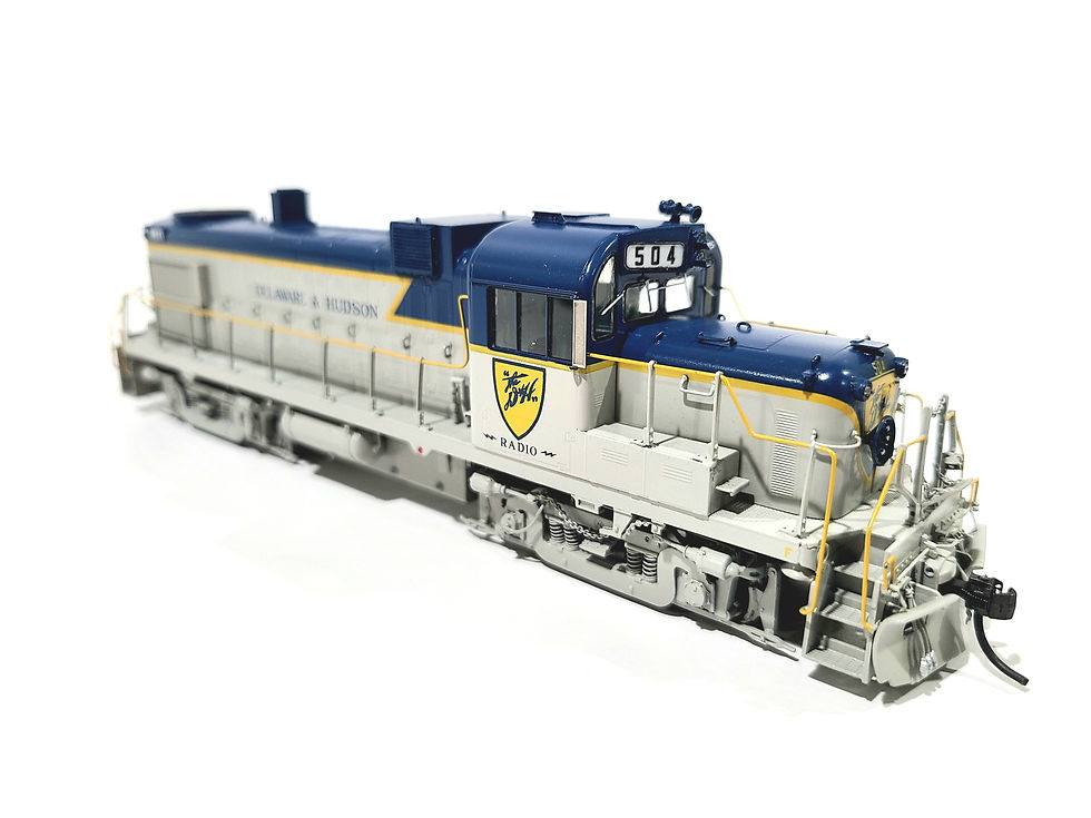 Thumbnail: Overland OMI D&H Alco RS-3u Ph.1b Delaware & Hudson #504 HO Brass #AA-1271-2 DCC
