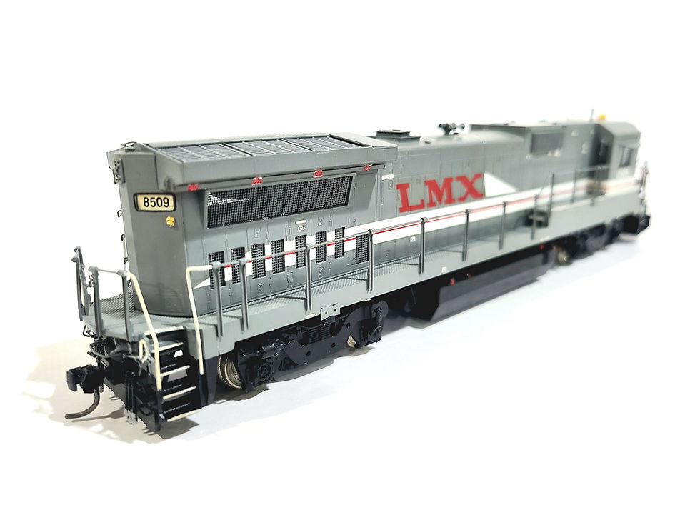 Thumbnail: Overland OMI LMX GE Dash 8-B39 GE Locomotive Leasing #8509 HO Brass #5132 CP