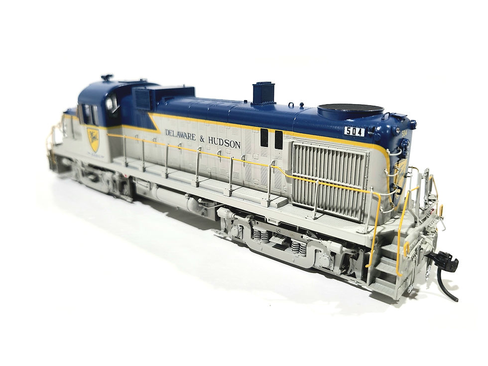 Thumbnail: Overland OMI D&H Alco RS-3u Ph.1b Delaware & Hudson #504 HO Brass #AA-1271-2 DCC
