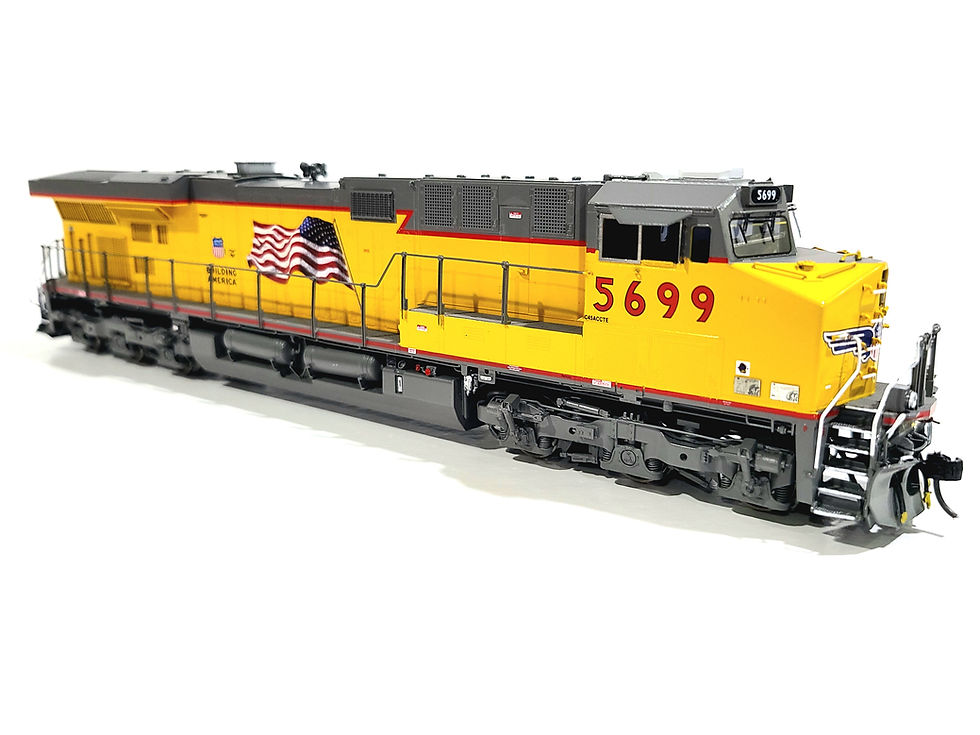 Thumbnail: Overland OMI UP GE C45ACCTE Union Pacific #5699 HO Brass Model #087010024.1 DCC