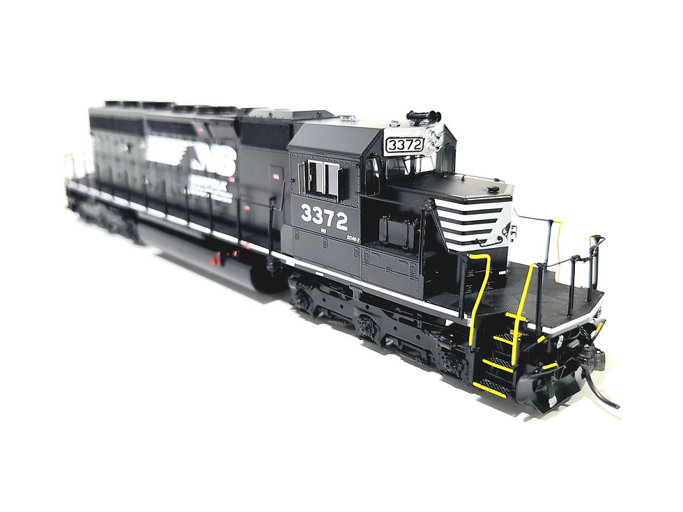 Thumbnail: Overland OMI NS EMD SD40-2 Norfolk Southern #3372 HO Brass Model #087010001.5