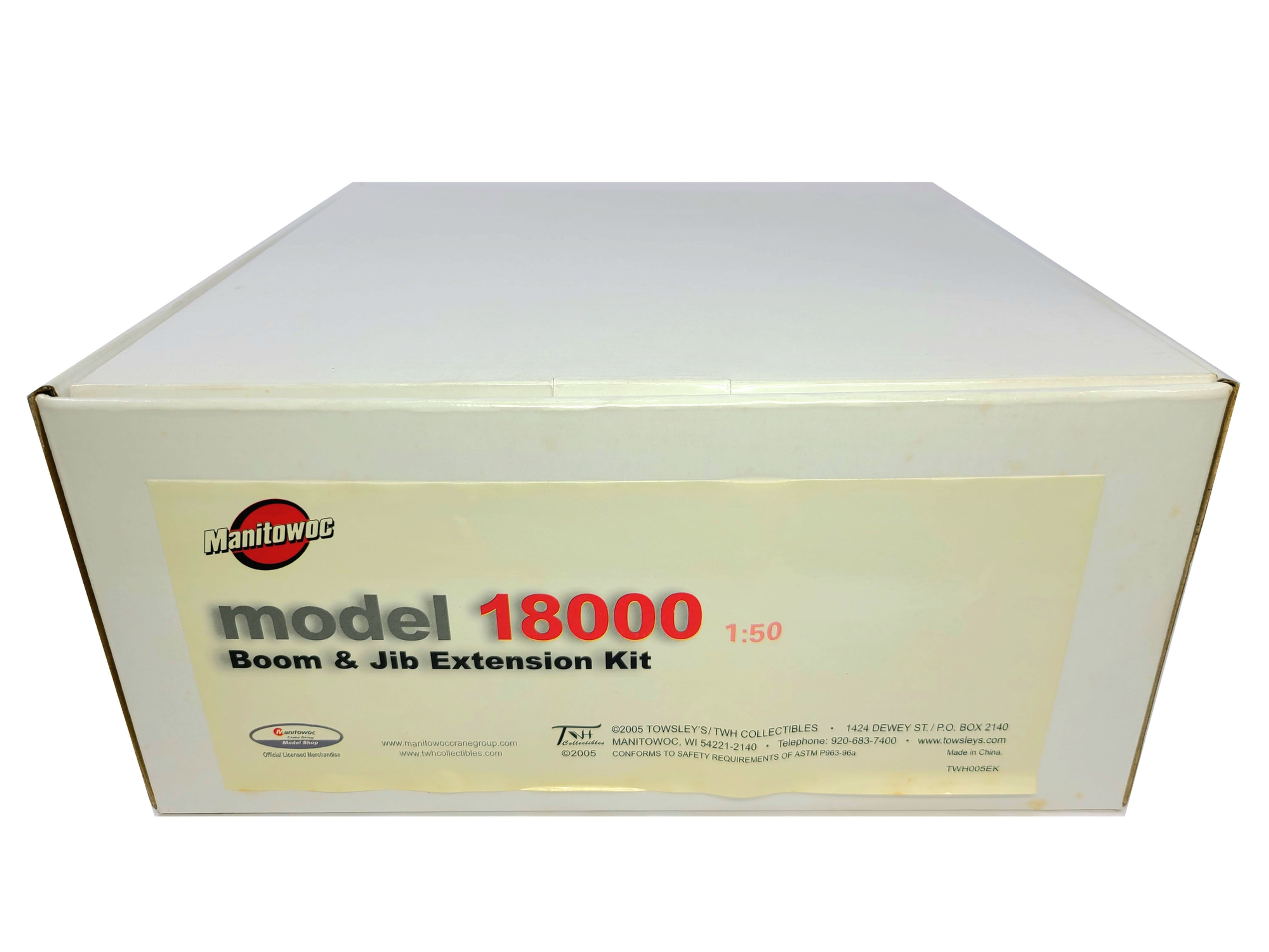 Manitowoc 18000 Boom and Jib Extension Kit - Red