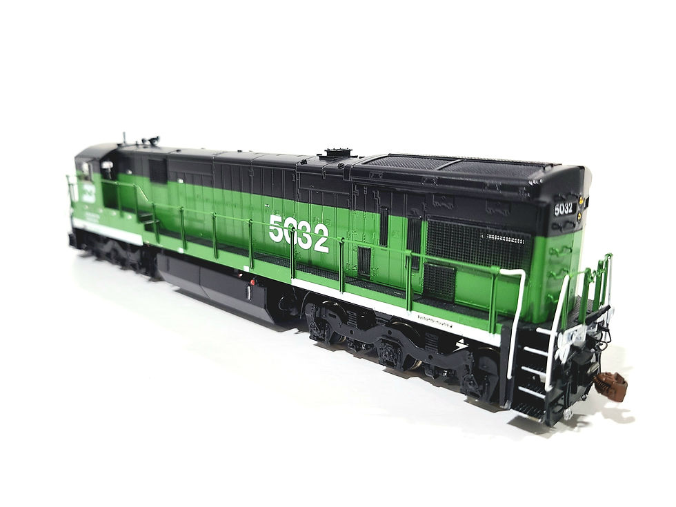 Thumbnail: Overland OMI BN GE C30-7 Burlington Northern #5032 HO Brass Model #5724 CP
