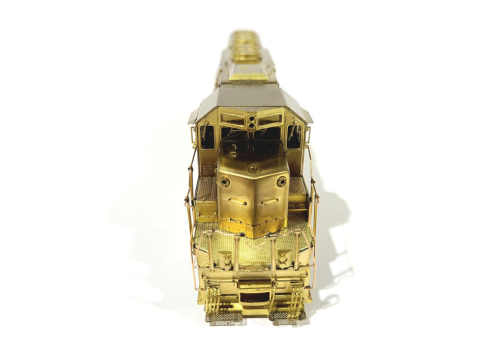 Thumbnail: Overland OMI BN CR KCS L&N UP EMD SD40 Low Hood HO Brass Model #1936 Unpainted