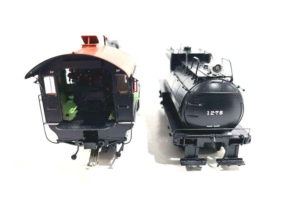 Thumbnail: Challenger CIL Boo-Rim SP S-12 0-6-0 Southern Pacific #1278 HO Brass #2372.1