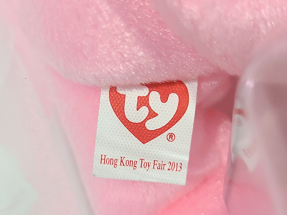 Thumbnail: Ty Beanie Baby Hong Kong Toy Fair HKTF 2013 Bear TBB Authenticated MWMT-MQ