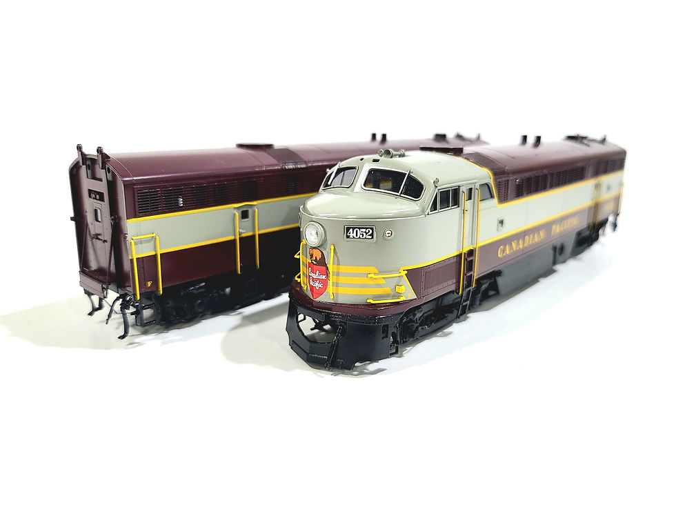 Thumbnail: Overland OMI CPR CPA CPB 16-4 Set Canadian Pacific #4052 #4449 HO Brass #6735.1