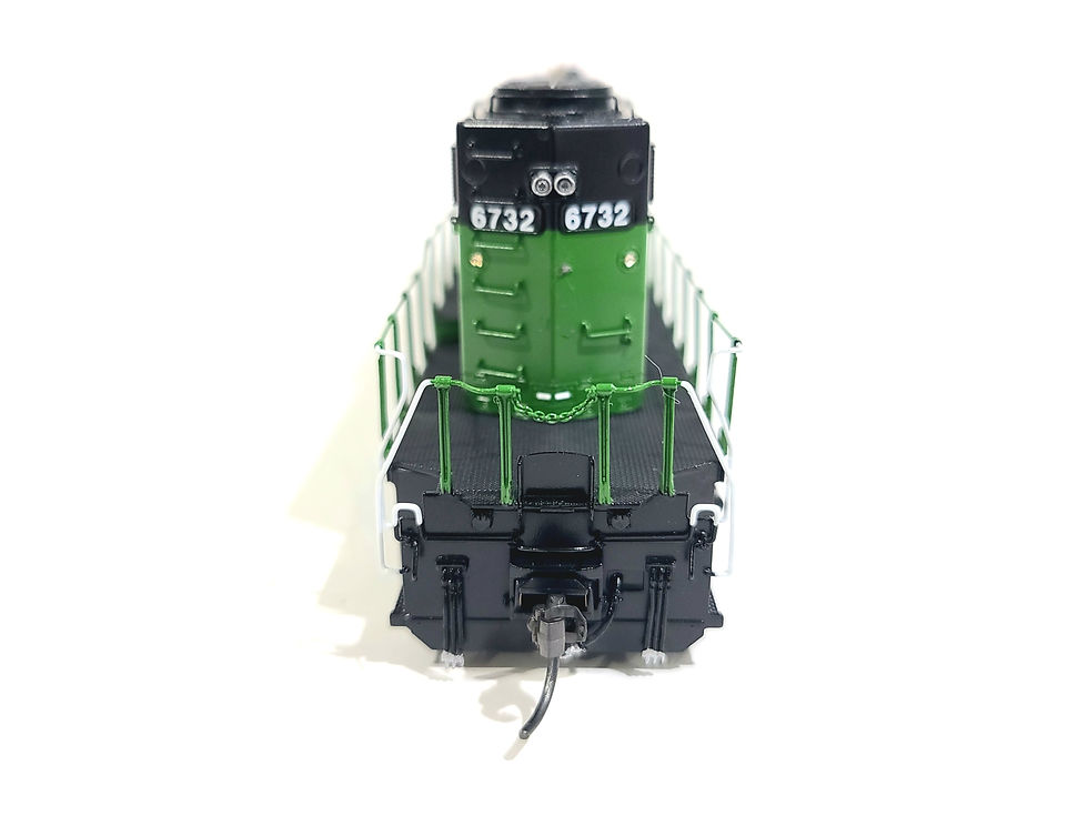 Thumbnail: Overland OMI BN EMD SD40-2 Burlington Northern #6732 HO Brass Model #087010021.1