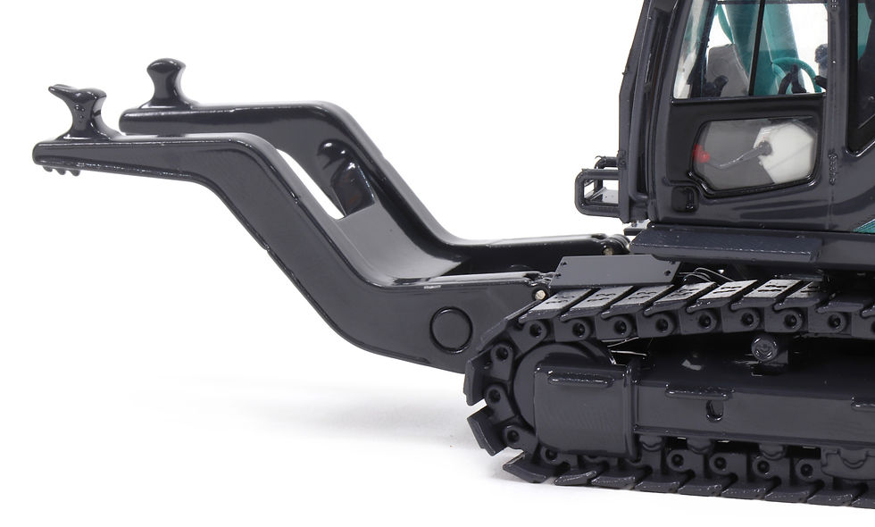 Thumbnail: Kobelco SK210D-10 Car Dismantling Excavator - Green