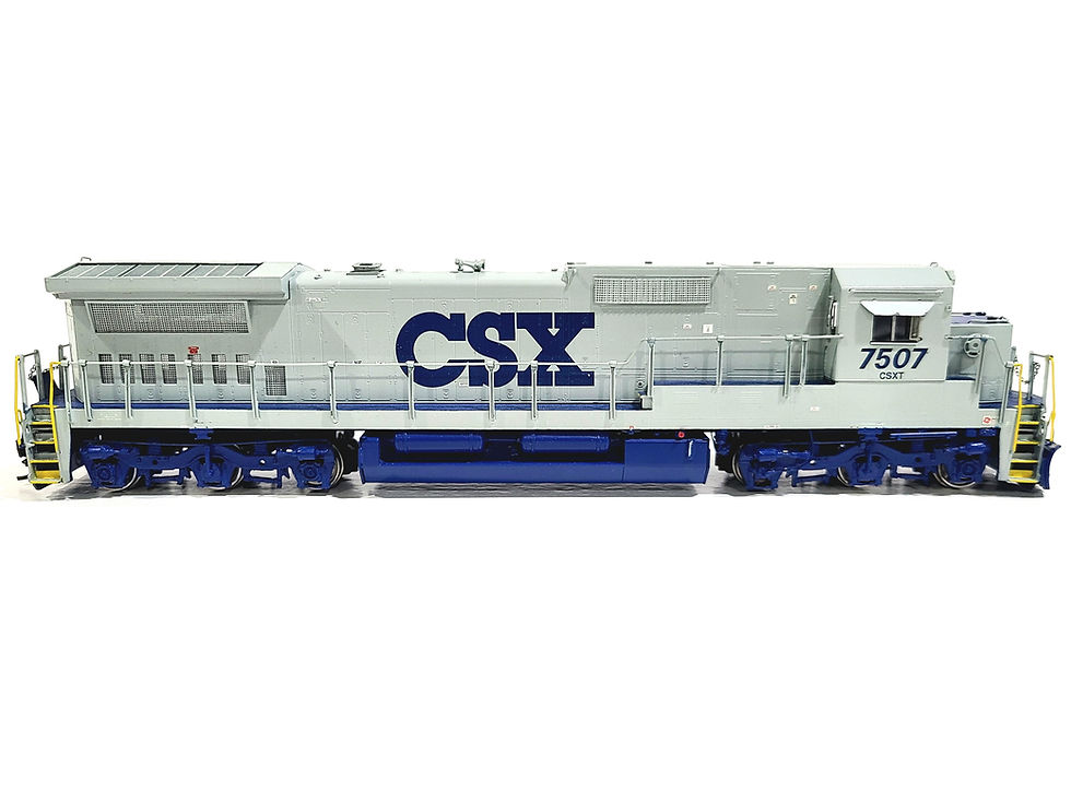 Thumbnail: Overland OMI CSX GE Dash 8-40C CSX Transportation #7507 HO Brass Model #5157.1