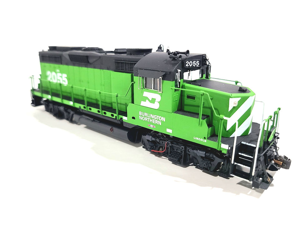 Thumbnail: Overland OMI BN EMD GP20 Burlington Northern #2055 HO Brass Model #5957 CP
