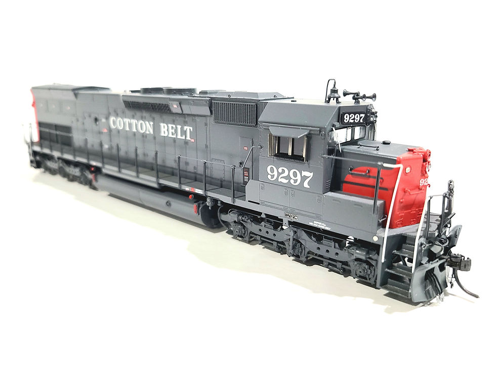 Thumbnail: Overland OMI SSW EMD SD45T-2 Cotton Belt #9297 HO Brass Model #AA-1127-3