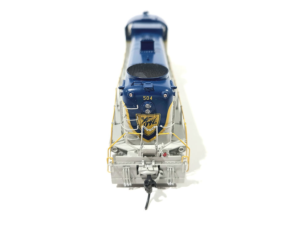 Thumbnail: Overland OMI D&H Alco RS-3u Ph.1b Delaware & Hudson #504 HO Brass #AA-1271-2 DCC
