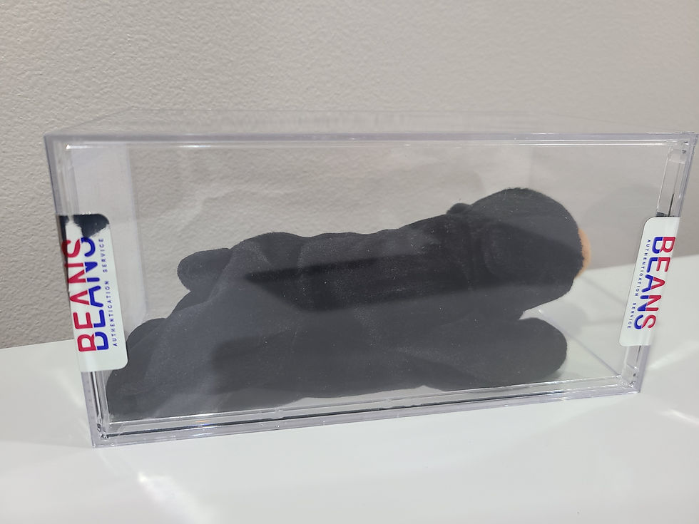 Thumbnail: Ty Beanie Baby 3rd 2nd Gen Blackie TBB Authenticated MWMT-MQ
