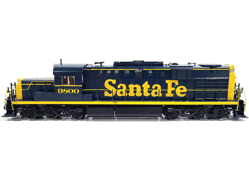 Thumbnail: Overland OMI AT&SF SF Alco RSD15 Santa Fe #9800 HO Brass Model #6904.1