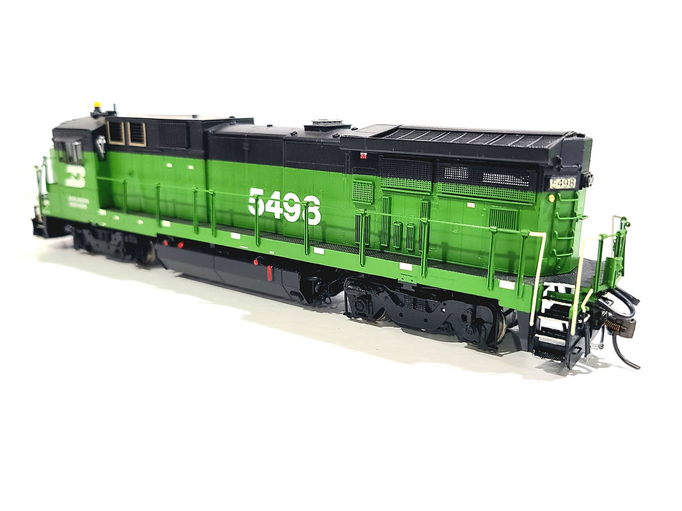 Thumbnail: Overland OMI BN GE B32-8 Burlington Northern #5498 HO Brass Model #1947.1 DCC