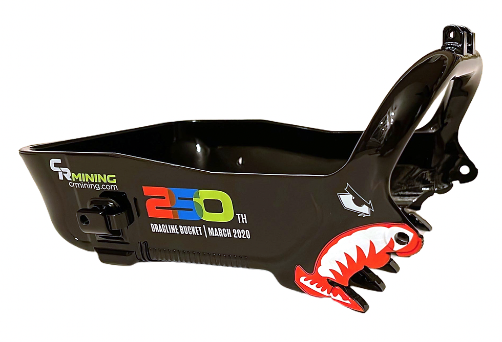 CR Mining 8750 Dragline Bucket - 250th | DiecastMatt